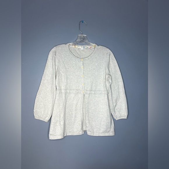 Boden Cardigan Open Babydoll Coquette 90's Sweater Womens 8 Fits Size 6 better - Picture 8 of 13